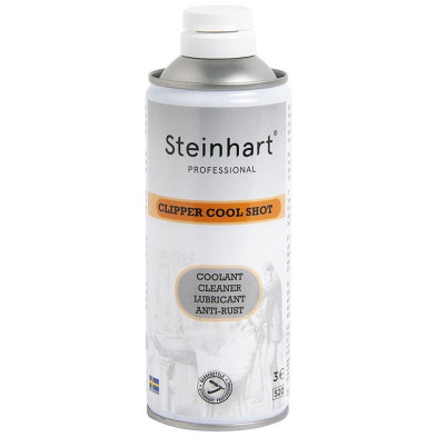 Steinhart Clipper Cool Shot Spray Mantenimiento Cuchillas 400 Ml