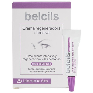 Belcils Ojos Sensibles Crema Regeneradora Intensiva Para Pestañas 4 Ml