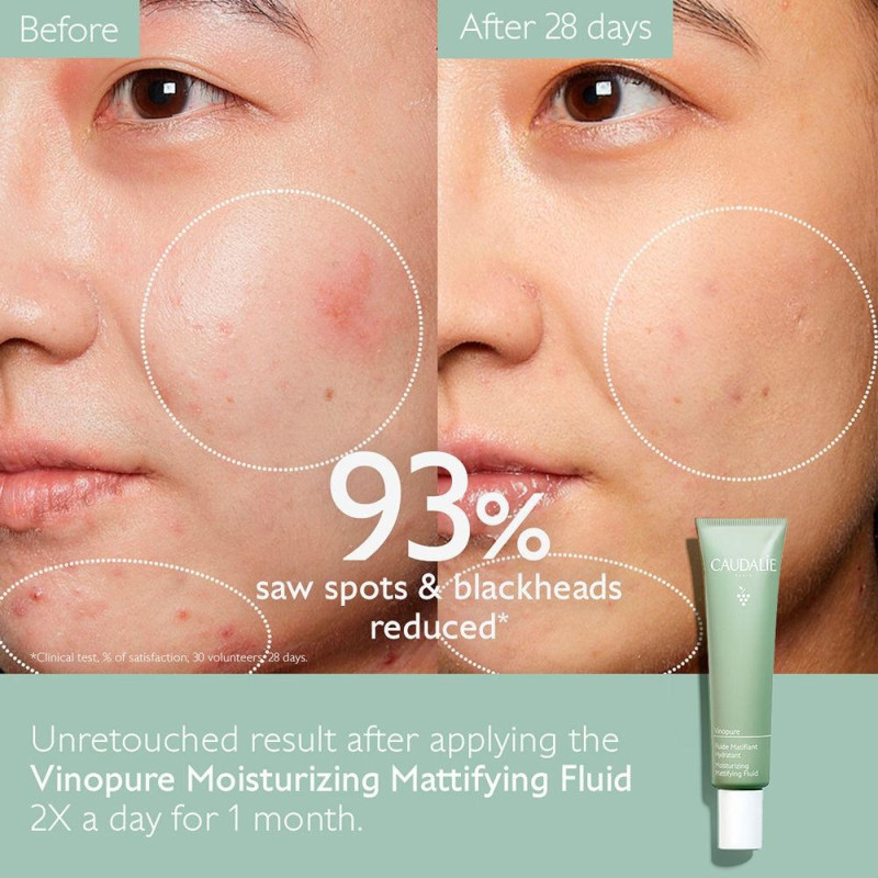 Vinopure Fluido Matificante Hidratante 40 Ml