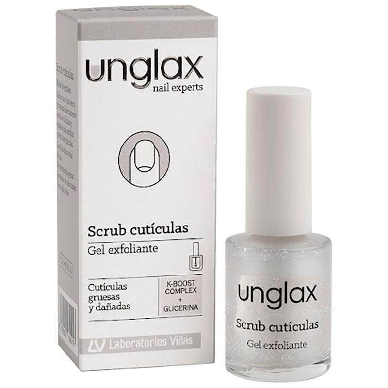 Unglax Scrub Cutículas Gel Exfoliante 10Ml
