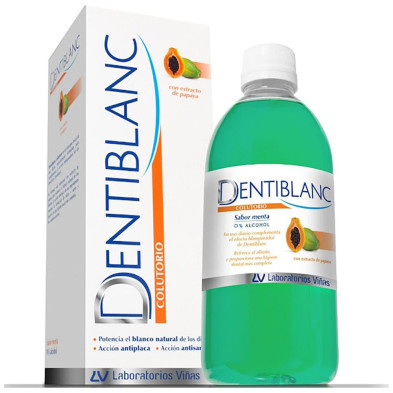 Dentiblanc Colutorio Sin Alcohol Menta 500 Ml
