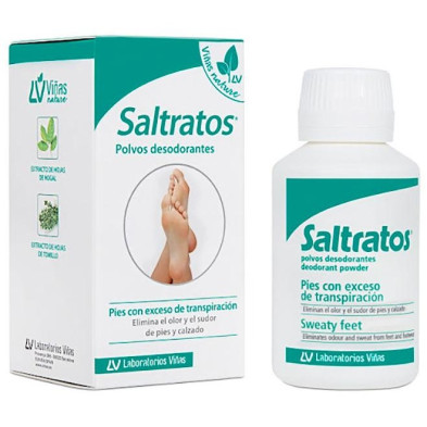 Saltratos Pies Con Exceso De Transpiración Polvos Desodorantes 50 Gr