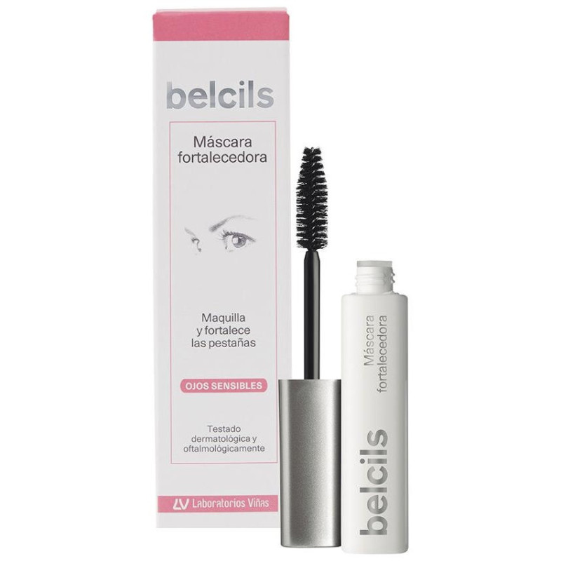 Belcils Máscara Fortalecedora Máscara De Pestañas Negro 7 Ml