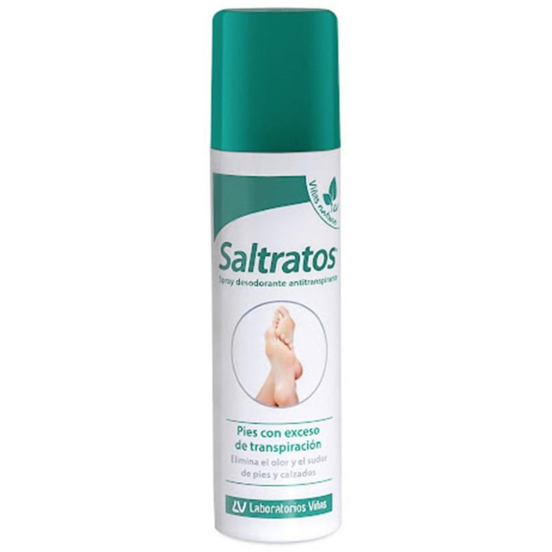 Saltratos Pies Con Exceso De Transpiración Spray Desodorante Antitranspirante 150 Ml