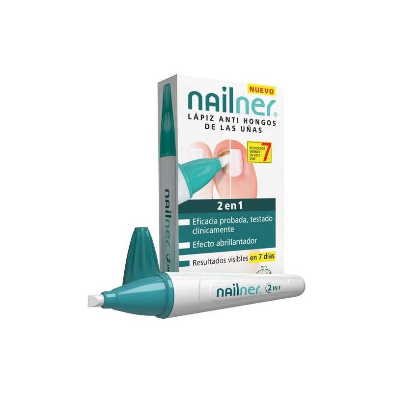 Nailner Lápiz 2 En 1 Lápiz Antihongos De Las Uñas 4 Ml