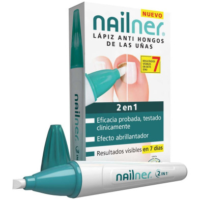 Nailner Lápiz 2 En 1 Lápiz Antihongos De Las Uñas 4 Ml