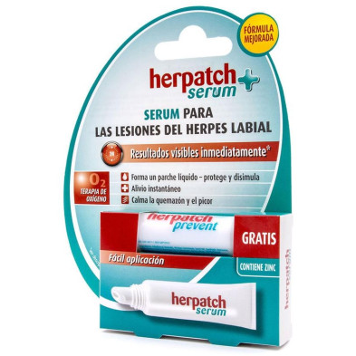 Herpatch Herpes Sérum + Bálsamo Labial 2 U