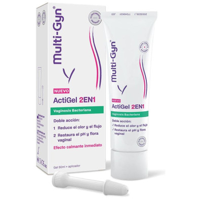 Multi-Gyn Actigel 2 En 1 Previene Vaginosis Bacteriana 50 Ml