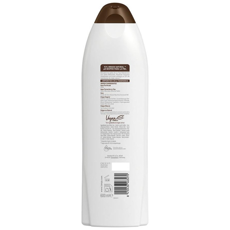 Aceite Coco Gel Crema Ducha 600 Ml