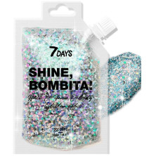 Shine, Bombita! Brillos En Gel Para El Cabello Y El Cuerpo 902-Dope 90 Ml