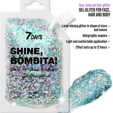 Shine, Bombita! Brillos En Gel Para El Cabello Y El Cuerpo 902-Dope 90 Ml