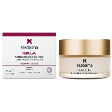 Ferulac Crema Facial Antioxidante Para Piel Seca 50 Ml