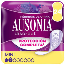 Discreet Compresas Incontinencia Mini 24 U