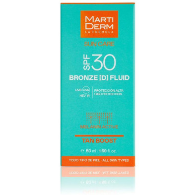 Sun Care Bronze [D] Protector Solar Fluido Bronceador Spf30 50 Ml