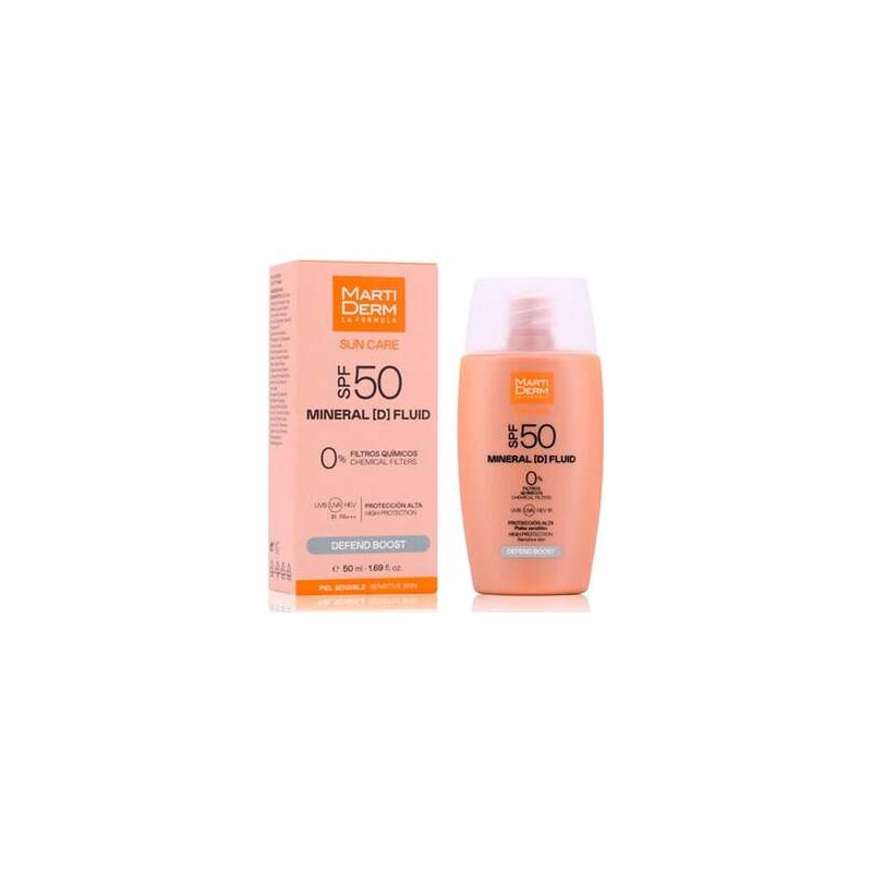 Martiderm® Sun Care Mineral D Fluid Defend Boost Spf50 50Ml