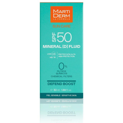 Martiderm® Sun Care Mineral D Fluid Defend Boost Spf50 50Ml