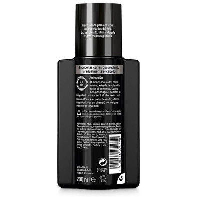 Grey Attack Champú Anticaída Y Anticanas 200 Ml