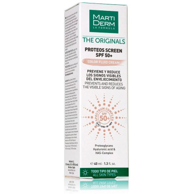 The Originals Proteos Screen Crema Con Color Spf50+ 40 Ml