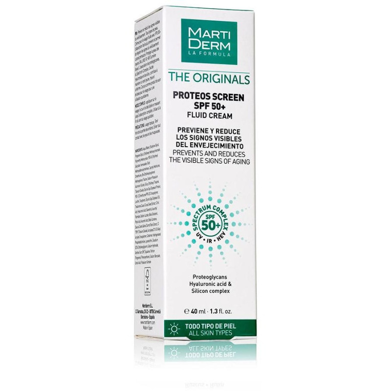 Martiderm® Proteos Screen Spf50+ Fluid Cream 40Ml