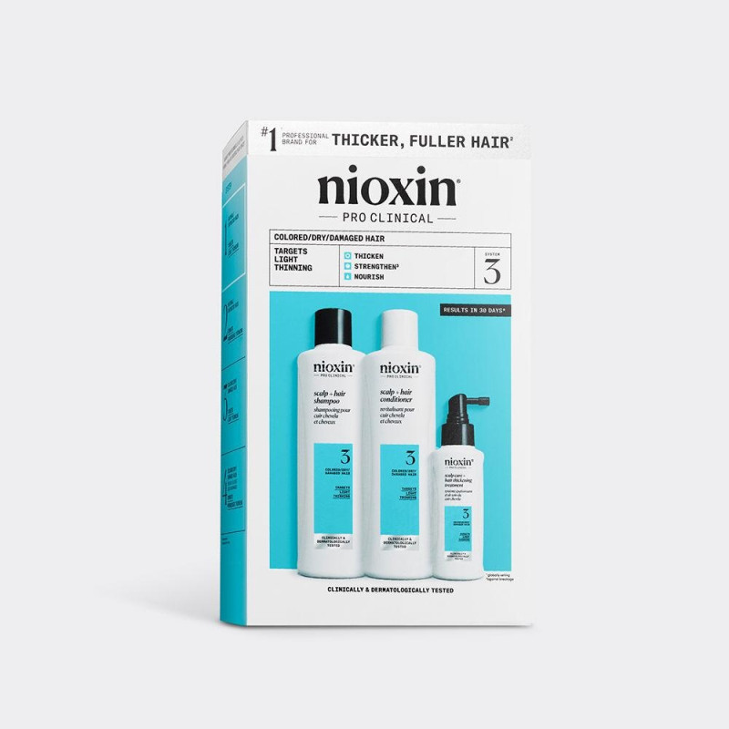 Sistema 3 - Kit - Tratamiento Para Cabello Teñido Con Debilitamiento Leve 3 U