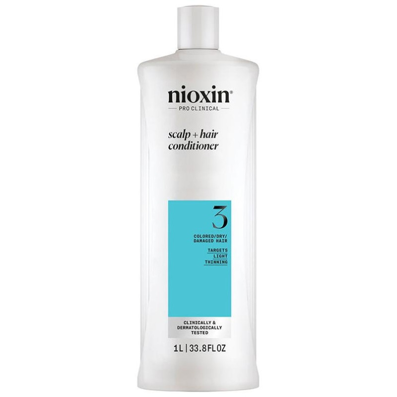 Sistema 3 - Acondicionador - Cabello Teñido Y Dañado Con Debilitamiento Leve 1000 Ml