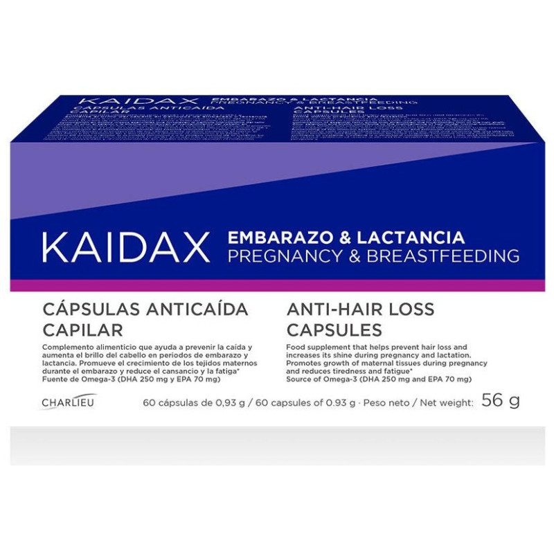 Kaidax Cápsulas Embarazo Y Lactancia Pack 2 X 60 Cápsulas