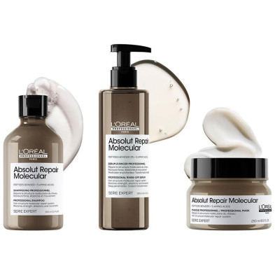 Absolut Repair Molecular Mascarilla Para Cabello Dañado 250 Ml