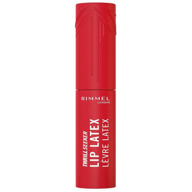 Thrill Seeker Lip Latex Brillo De Labios 400-Rimmel Red 6 Ml