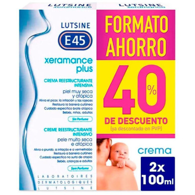 Xeramance Plus Crema Reestructurante Intensiva Pack 2 X 100 Ml