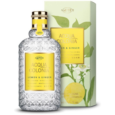 Acqua Colonia Lemon Y Ginger Eau De Cologne Vaporizador 170 Ml