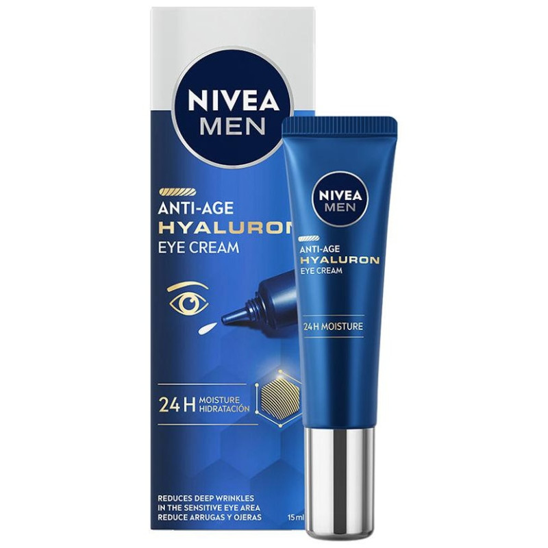 Men Anti-Age Hyaluron Contorno De Ojos 15 Ml