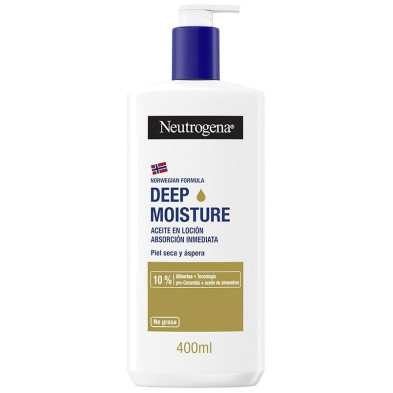 Loción Corporal En Aceite Deep Moisture 400 Ml