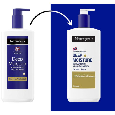 Loción Corporal En Aceite Deep Moisture 400 Ml