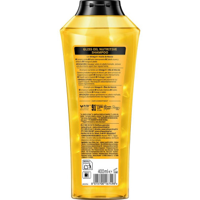 Gliss Oil Nutritive Champú 400 Ml