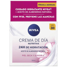 Crema De Día Nutritiva Hidratación Y Nutrición Spf30 50 Ml