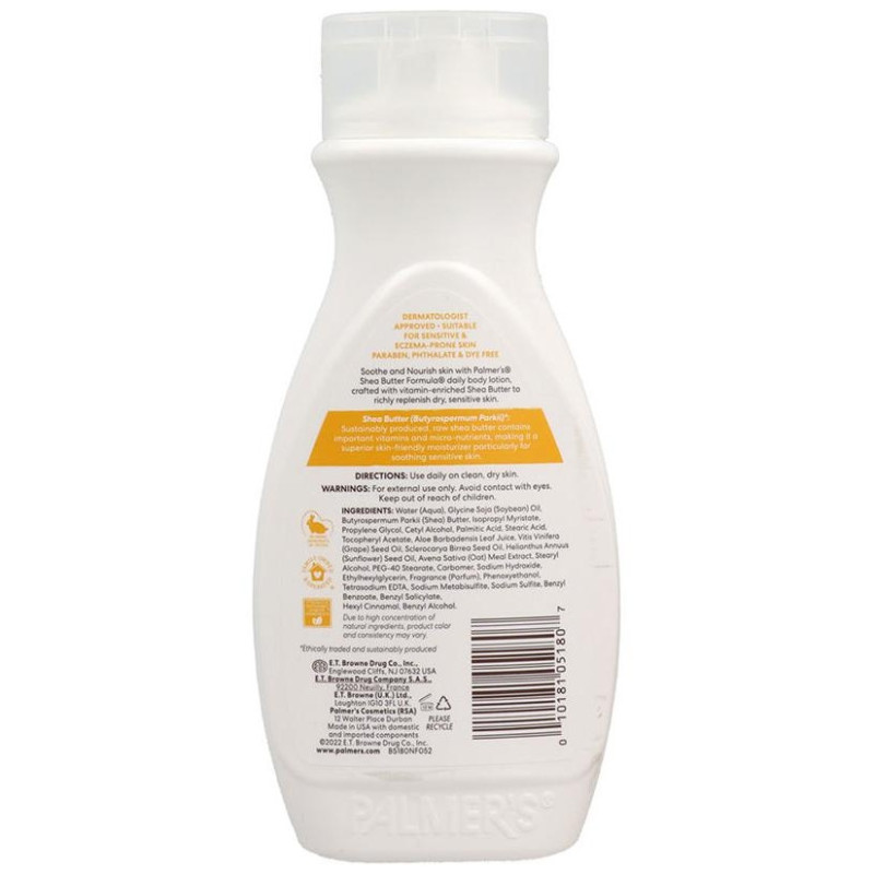 Shea Butter Formula Loción Corporal Diaria 250 Ml