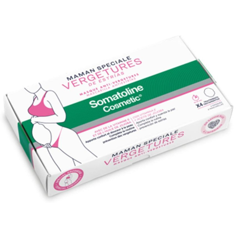 Somatoline Pack Especial Mamás Mascarilla Antiestrías 4Uds Somatoline Pack Especial Mamás Mascarilla Antiestrías 4Uds