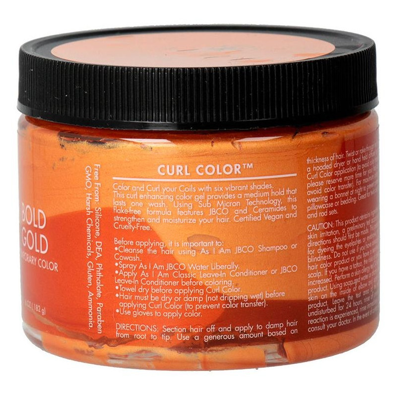 Curl Color Coloración Temporal Dorado Intenso 182 Gr