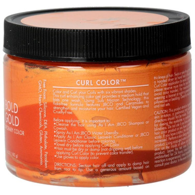 Curl Color Coloración Temporal Dorado Intenso 182 Gr