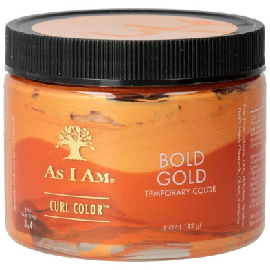 Curl Color Coloración Temporal Dorado Intenso 182 Gr