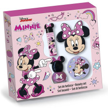 Minnie Belleza Maquillaje Estuche 4 Pz