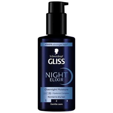 Gliss Night Elixir Sérum Cabello Normal 100 Ml