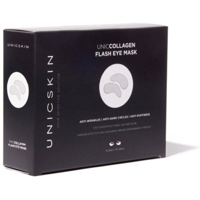 Uniccollagen Eye Flash Mask Patchs, Mascarillas Unicskin - Perfumes Club