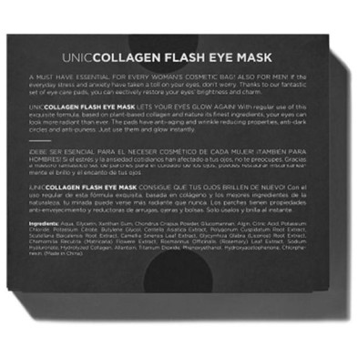 Uniccollagen Eye Flash Mask Patchs, Mascarillas Unicskin - Perfumes Club