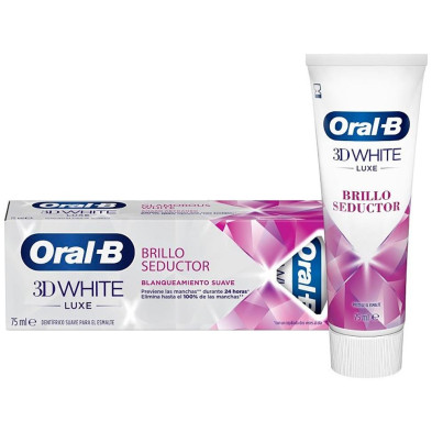 3D White Luxe Pasta Dentífrica Brillo Seductor 75 Ml
