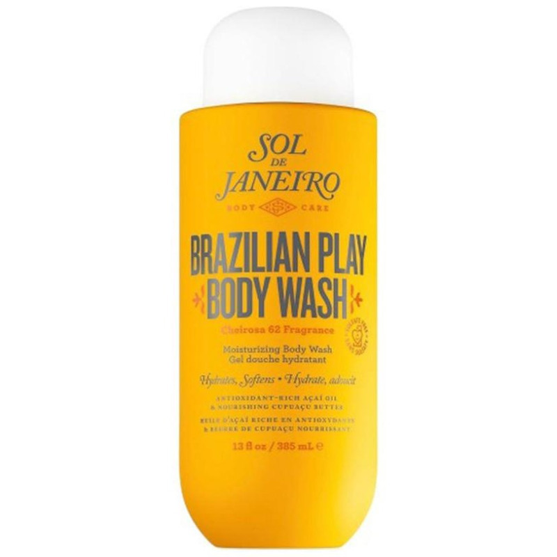Brazilian Play Moisturizing Shower Cream-Gel 385 Ml