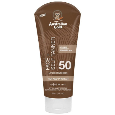 Face Self Tanner Spf50 Sunscreen 88 Ml
