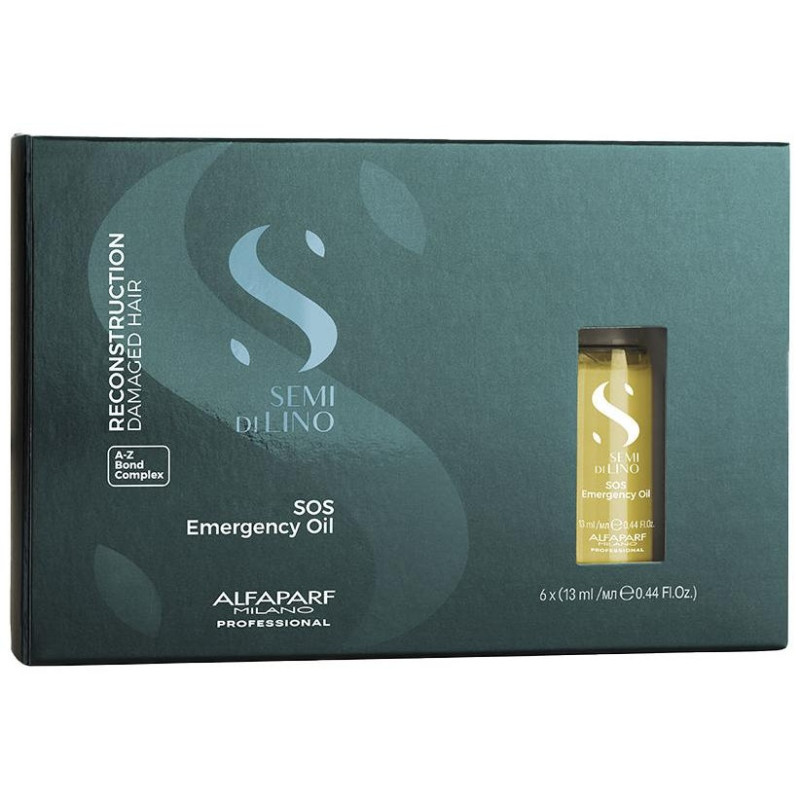 Semi Di Lino Reconstruction Sos Emergency Oil 6 X 13 Ml