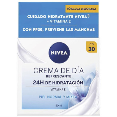 Crema De Día Refrescante Hidratación Y Refrescante Spf30 50 Ml