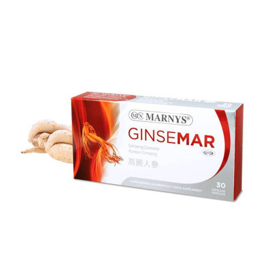 Potencia tu bienestar con Ginsemar - Ginseng Coreano 30cap Potencia tu bienestar con Ginsemar - Ginseng Coreano 30cap